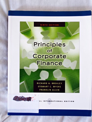 9780071263276: Principles of Corporate Finance