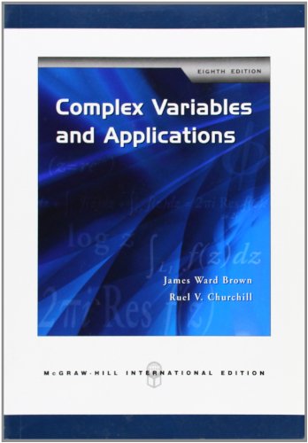 Complex Variables and Applications (9780071263283) by Brown, James Ward, And Churchill, Ruel V.