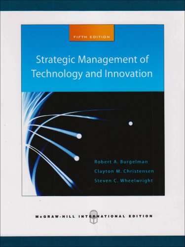 Stock image for Strategic Management of Technology and Innovation for sale by Phatpocket Limited