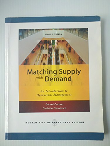 Stock image for Matching Supply with Demand for sale by SecondSale