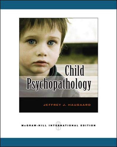 9780071263542: Child Psychopathology