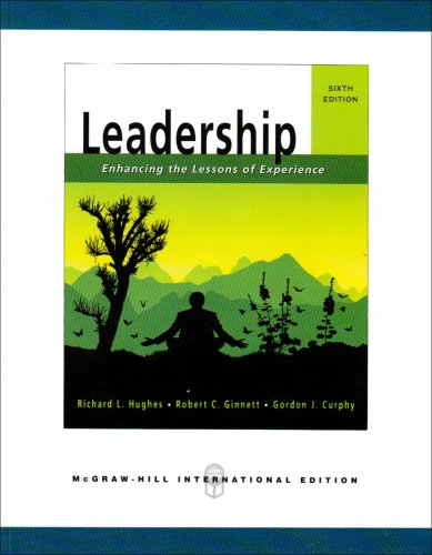 Beispielbild fr Leadership: Enhancing the Lessons of Experience zum Verkauf von Anybook.com