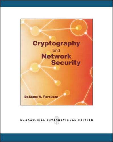 9780071263610: Cryptography & Network Security (Int'l Ed)
