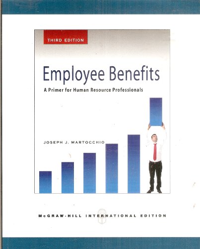 Imagen de archivo de Employee Benefits a la venta por ThriftBooks-Atlanta