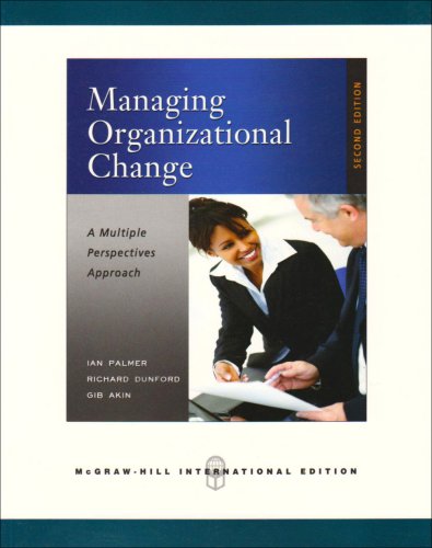 Imagen de archivo de managing organizational change a la venta por Decluttr