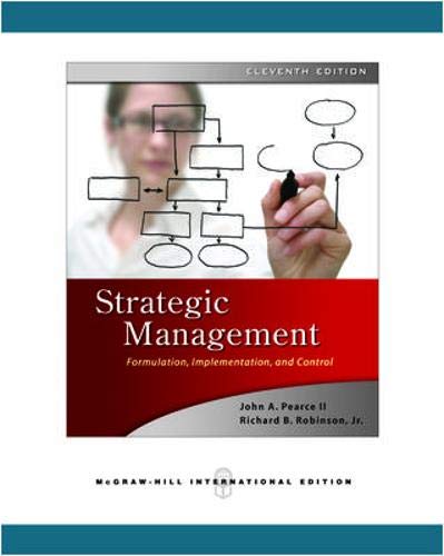 Stock image for Strategic Management for sale by medimops