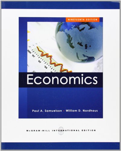 Economics - Samuelson, P. A. and Nordhaus, W. D.
