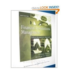 9780071263849: Financial Institutions Management: A Risk Management Approach