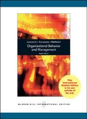 Imagen de archivo de Organizational Behavior and Management a la venta por ThriftBooks-Dallas