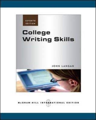 9780071266512: College Writing Skills