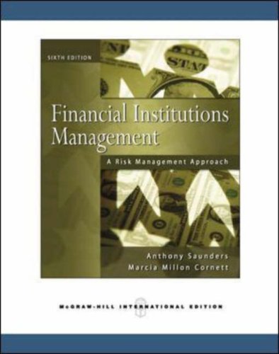 9780071267045: Financial Institutions Management: A Risk Management Approach.