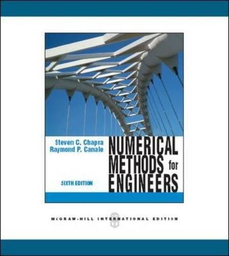 9780071267595: Numerical Methods for Engineers (Int'l Ed)