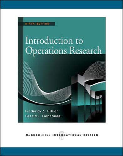 Imagen de archivo de Introduction to Operations Research a la venta por Jenson Books Inc