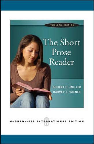 Stock image for The Short Prose Reader for sale by Majestic Books