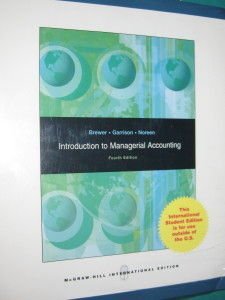 9780071269827: Title: Introduction to Managerial Accounting