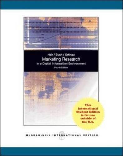 9780071270106: Marketing Research (Int'l Ed)