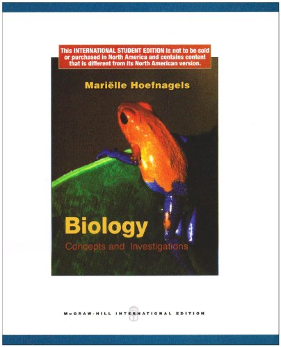 9780071270434: BIOLOGY: CONCEPTS & INVESTIGATIONS