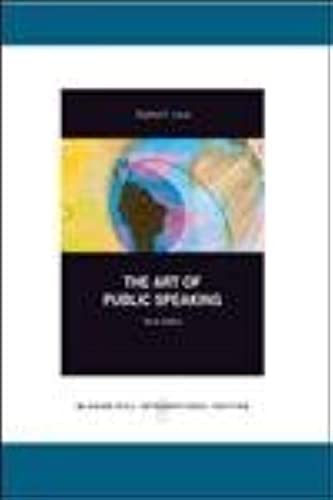 9780071270588: ART OF PUBLIC SPEAKING (THE) 1