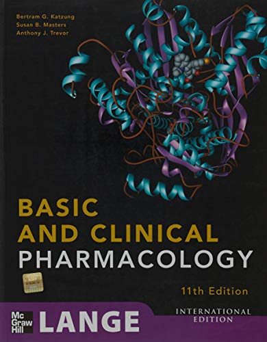 9780071271189: Basic and Clinical Pharmacology, 11th Edition 11th Edition by Katzung, Bertram, Masters, Susan, Trevor, Anthony [Paperback]