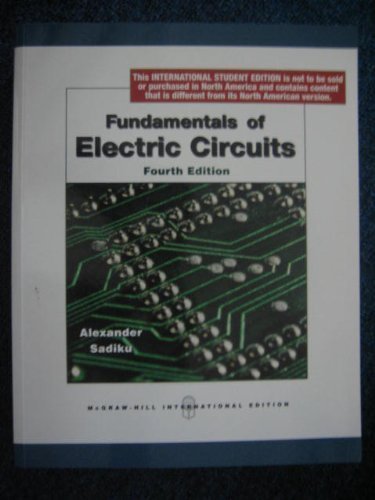 9780071272384: Fundamentals of Electric Circuits