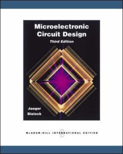 Stock image for Microelectronic Circuit Design for sale by Basi6 International