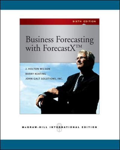 Beispielbild fr Business Forecasting with Forecastx zum Verkauf von GoldenWavesOfBooks