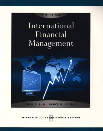 Beispielbild fr International Financial Management zum Verkauf von PAPER CAVALIER US