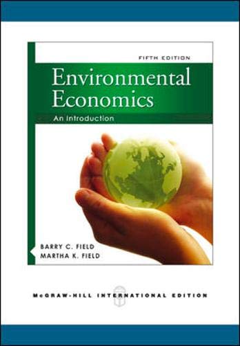 9780071276245: Environmental Economics