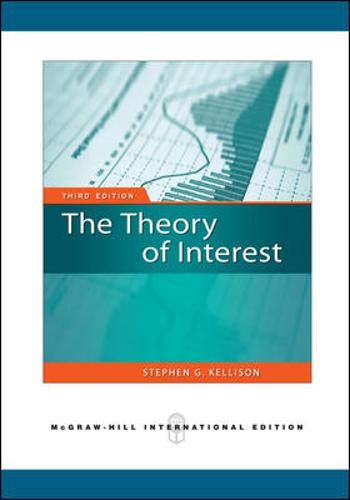 9780071276276: Theory of Interest (Int'l Ed)