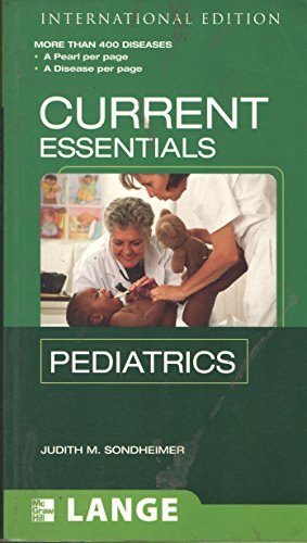 Stock image for LANGE CURRENT ESSENTIALS PEDIATRICS (I EDN) for sale by dsmbooks