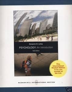 9780071280006: Psychology: An Introduction