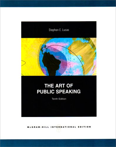 9780071280259: The Art of Public Speaking with Connect Lucas