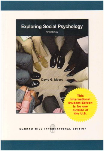 Stock image for Exploring Social Psychology for sale by Phatpocket Limited