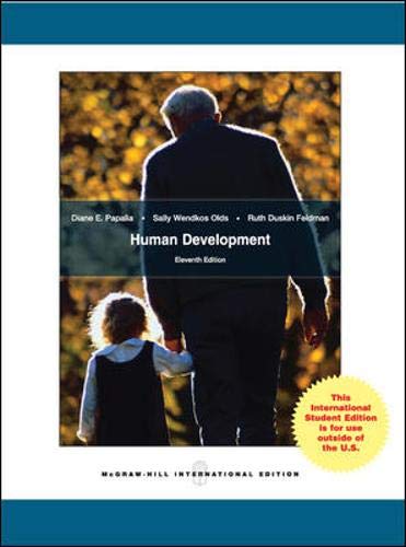 Human Development (9780071280747) by Papalia; Sally Wendkos Olds; Ruth Duskin Feldman