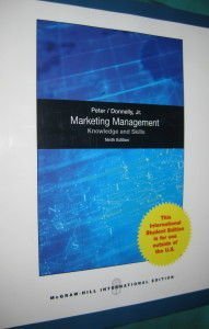 Marketing Management: Knowledge and Skills