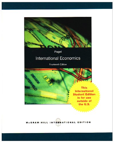 9780071280792: International Economics