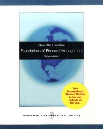 Stock image for Foundations of Financial Management with S&P Time Value for sale by Bahamut Media