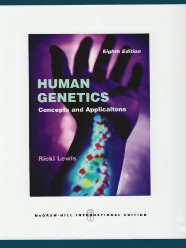 Stock image for Human Genetics for sale by Better World Books