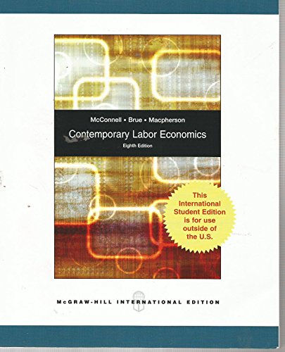 Imagen de archivo de Contemporary Labor Economics a la venta por dsmbooks