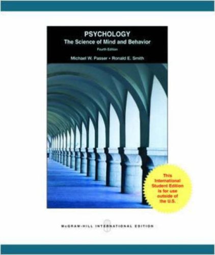 9780071283298: Psychology: The Science of Mind and Behavior