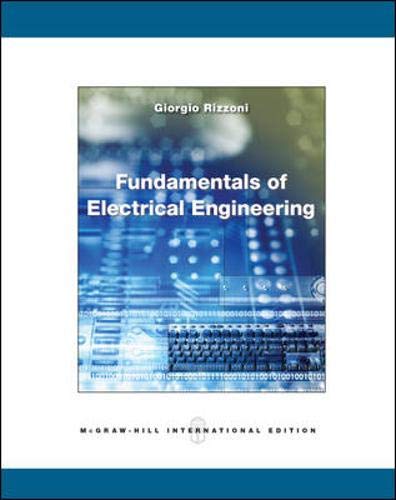 Fundamentals of Electrical Engineering (9780071283380) by Rizzoni, Giorgio