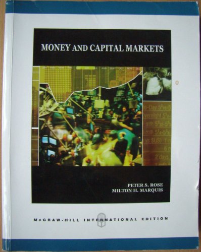 9780071283397: Money and Capital Markets