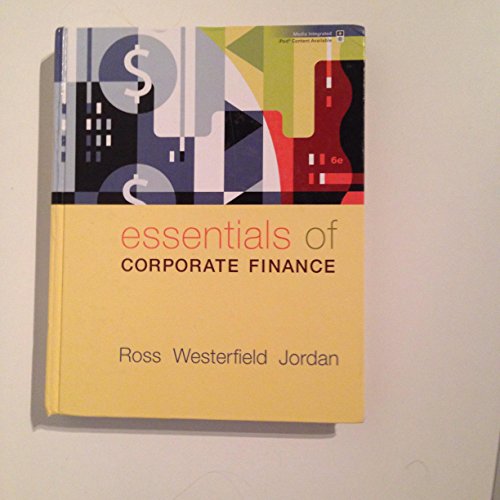 Stock image for Essentials Of Corporate Finance 6Ed (Ie) (Pb 2008) for sale by Phatpocket Limited