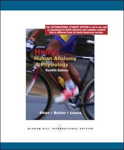 Hole's Essentials of Human Anatomy & Physiology (9780071283526) by Shier, David; Butler, Jackie; Lewis, Ricki