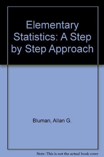 9780071283564: Elementary Statistics: A Step by Step Approach