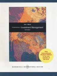 Fundamentals of Investment Management (9780071283762) by Geoffrey A. Hirt; Stanley B. Block
