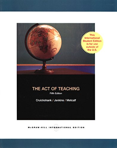 Stock image for The Act of Teaching for sale by Majestic Books