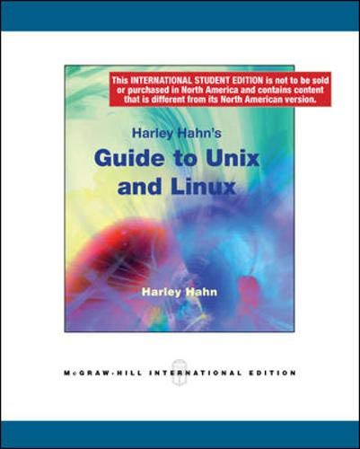 9780071283977: Harley Hahn's Guide to Unix and Linux