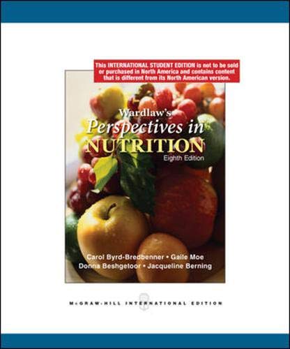 Imagen de archivo de Perspectives in Nutrition a la venta por ThriftBooks-Dallas