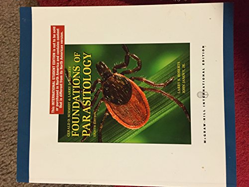 Stock image for Foundations of Parasitology for sale by Anybook.com